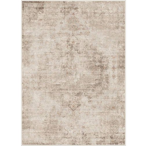 OHGOOGNESS 8x10 Area Rugs Machine Washable No Pile Non Slip Vintage Rugs for Living Room&Bedroom&Dinning Room - Image 4